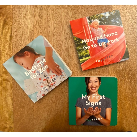 Lovevery Toys Lovevery Board Books Set Of 3 Like New Poshmark